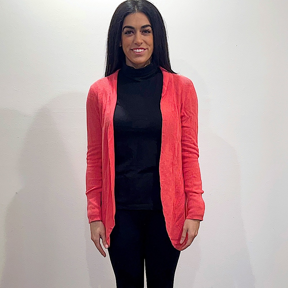 Pink lightweight cardigan
